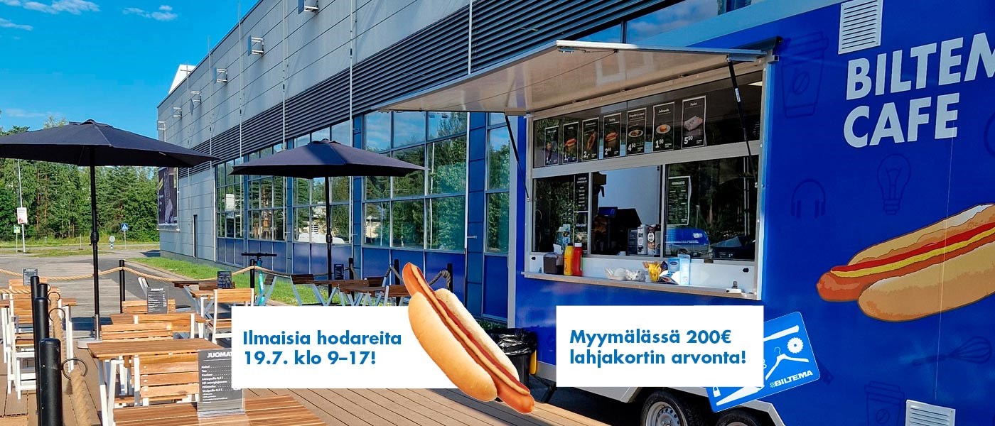 Biltema Food Truck Jyväskylä on avattu